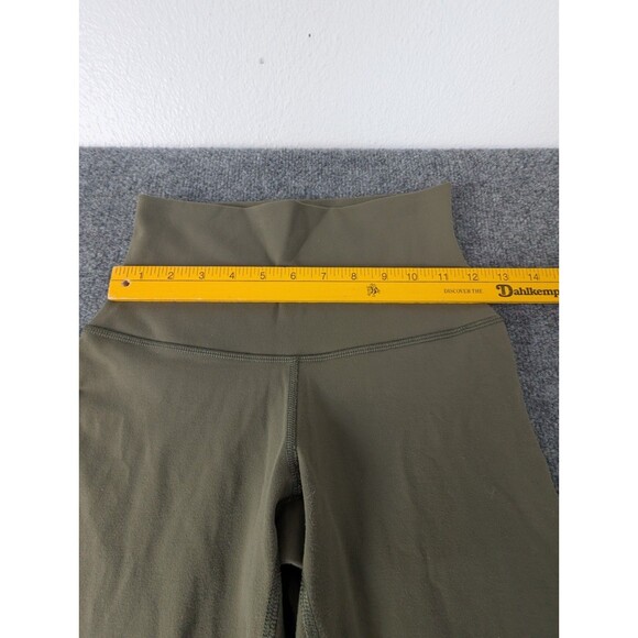 Lululemon Leggings Olive Green Women's Sz 4 w/ 29.5" Inseam - Picture 7 of 10
